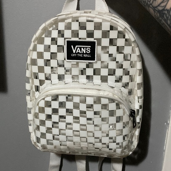 Vans Handbags - Vans mini checkered backpack